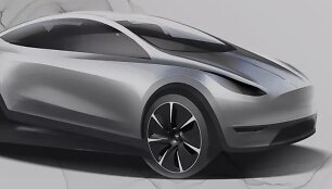 Būsimasis &bdquo;Tesla&ldquo; elektromobilis?