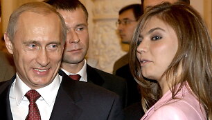 Vladimiras Putinas ir Alina Kabajeva