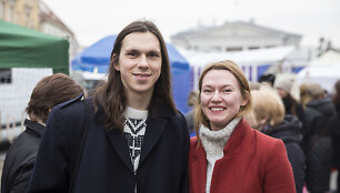 Saulius Baradinskas ir Beata Ti&scaron;kevič