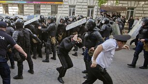 Protestai Moldovoje