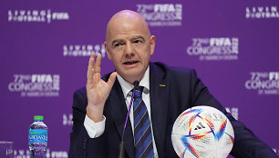 FIFA prezidentas Gianni Infantino