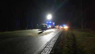 Lietuvio sukelta avarija tarp Balstogės ir Augustavo