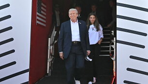 Donaldas Trumpas ir Kai Madison Trump