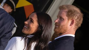 Princas Harry ir jo žmona Meghan „Invictus“ žaidynėse