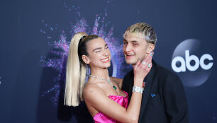 Dua Lipa ir Anwaras Hadidas