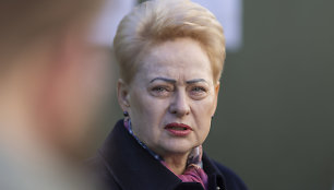 Dalia Grybauskaitė balsavo Prezidento rinkimuose ir referendume