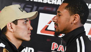 Jackas Culcay (kairėje) ir Demetrius Andrade