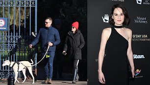 Michelle Dockery ir Jasperis Walleris-Bridge'as