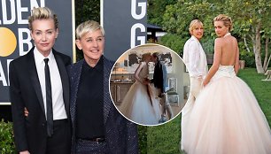Ellen DeGeneres ir Portios de Rossi vestuvių įžadų atnaujinimo ceremonija