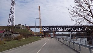 „LTG Infra“ baigė Jonavos geležinkelio tilto rekonstrukciją
