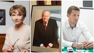 Lyda Lubienė, Bronislovas Lubys, Adomas Žadeika