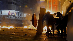 Protestai Honkonge