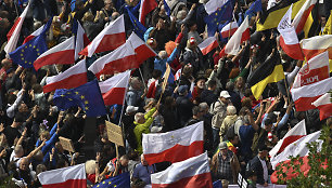 Lenkijos opozicijos palaikymo maršas