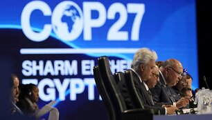 Jungtinių Tautų COP27 vir&scaron;ūnių susitikimas dėl klimato kaitos