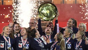 Norvegijos rankininkės &ndash; Europos čempionės