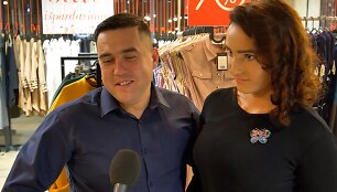 &bdquo;Dydžio (r)evoliucijos&ldquo; dalyvė Vitalija Jonikytė su sužadėtiniu