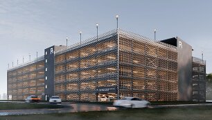 Kauno oro uosto stovėjimo aik&scaron;telė, vizualizacija