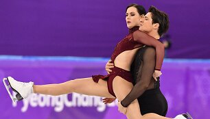 Tessa Virtue ir Scottas Moiras tapo olimpiniais čempionais