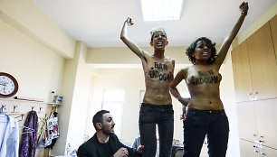 „Femen“ protestas Turkijoje