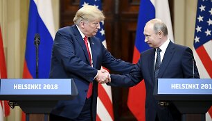Donaldas Trumpas ir Vladimiras Putinas / SIPA