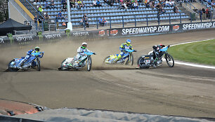 &bdquo;Speedway&ldquo; motociklų varžybos Latvijoje
