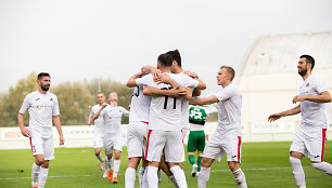 A lygos futbolo rungtynės: &bdquo;Sūduva&ldquo; - Vilniaus &bdquo;Žalgiris&ldquo; 