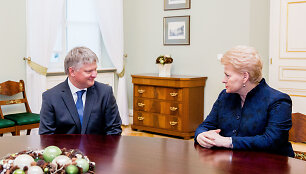 Kęstutis Navickas ir Dalia Grybauskaitė