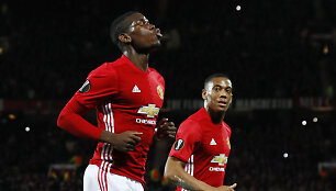Paulis Pogba ir Anthony Martialis