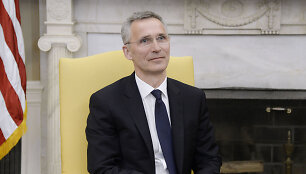 NATO generalinis sekretorius Jensas Stoltenbergas