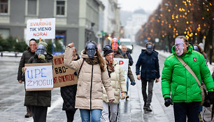 Protesto eitynės „Visveidis Kaunas“