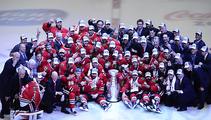 „Blackhawks“ triumfas