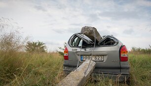 Avarijos vietoje