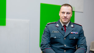15min studijoje &mdash; policijos generalinis komisaras Linas Pernavas
