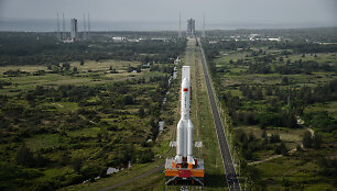 Kinijos sunkioji ne&scaron;ančioji raketa &bdquo;Long March 5B&ldquo;