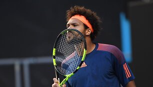 Jo-Wilfriedas Tsonga prie&scaron; Danielį Evansą