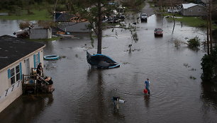 Uraganas Ida padarė „katastrofiškos“ žalos Luizianoje