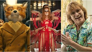 Kadrai i&scaron; filmų &bdquo;&Scaron;anusis ponas Lapinas&ldquo;, &bdquo;Suspirija&ldquo;, &bdquo;Nesijaudink, jis toli nenueis&ldquo;