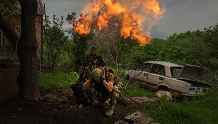 Ukrainos karys prie Bachmuto