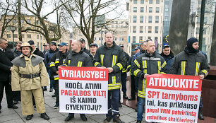 Savivaldybių ugniagesių gelbėtojo mitingas