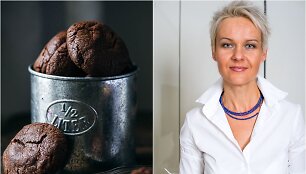 Nida Degutienė ir jos kepti sausainiai