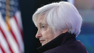 JAV iždo sekretorė Janet Yellen