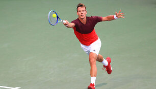 Toma&scaron;ą Berdychą įveikęs Novakas Džokovičius &ndash; &bdquo;Rogers Cup&ldquo; pusfinalyje