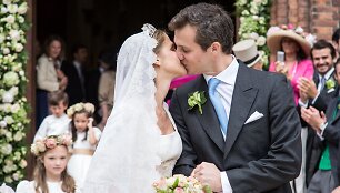 Belgijos princesės Alix de Ligne ir grafo Guillaume'o de Dampierre'o vestuvės