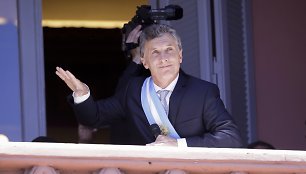 Argentinos vairą perima rinkėjų simpatijų nepraradęs Mauricio Macri