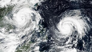 Prie Filipinų artėja taifūnas &bdquo;Haima&ldquo;
