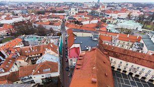 Vilniaus senamiesčio stogai