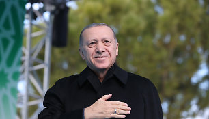 Turkijos prezidentas Recepas Tayyipas Erdoganas