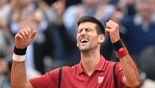 Novakas Džokovičius tapo „Roland Garros“ čempionu