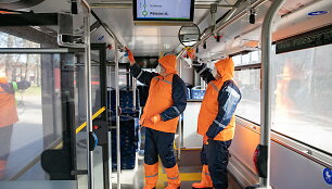 Vie&scaron;ojo transporto dezinfekcija Vilniuje