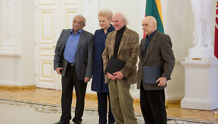 Viačeslavas Ganelinas, Vladimiras Tarasovas, Vladimiras Čekasinas, Dalia Grybauskaitė